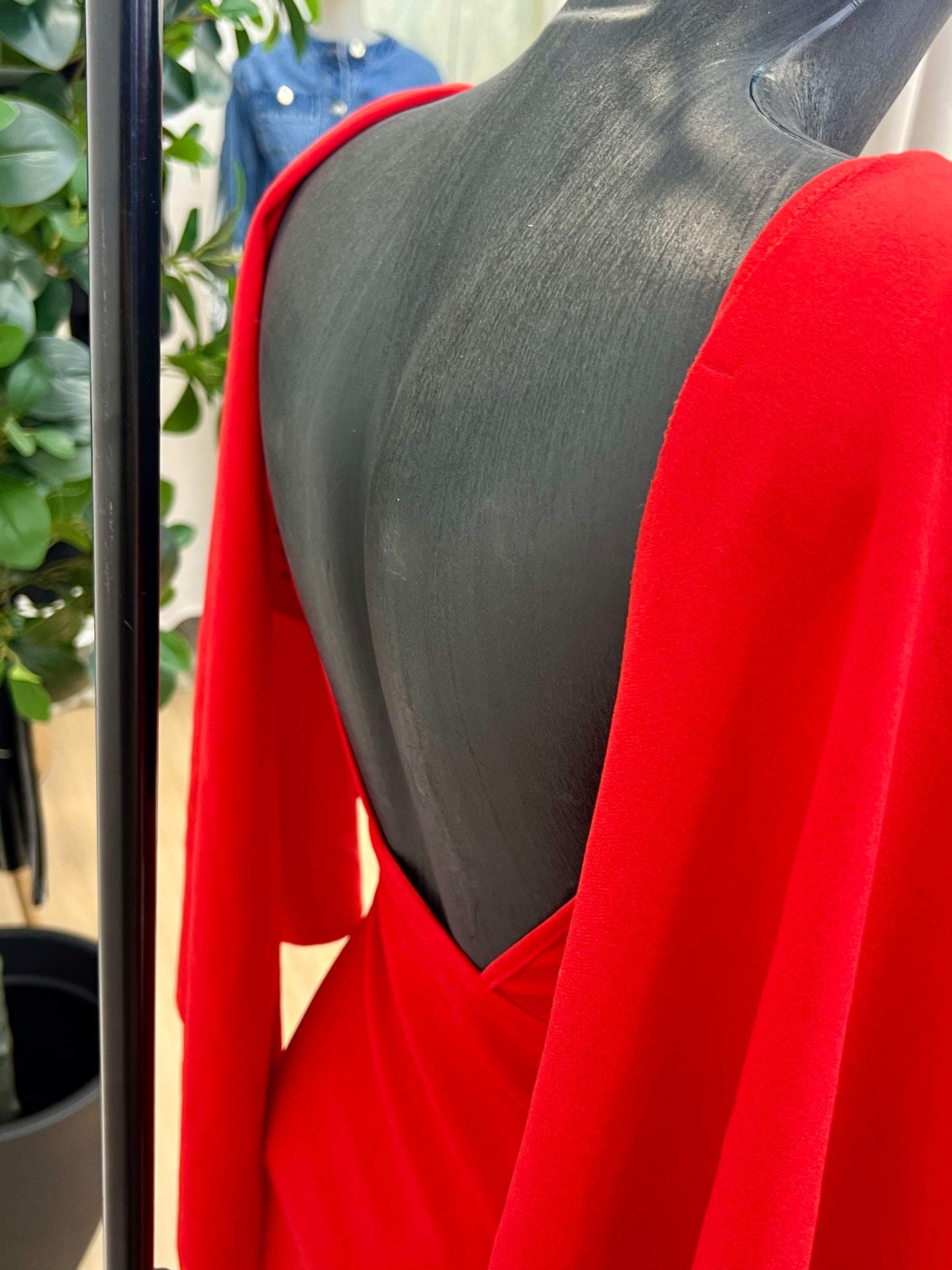 Robe vintage rouge